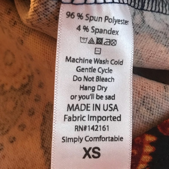 NWT LuLaRoe Cassie✨Size: XS - Picture 4 of 4